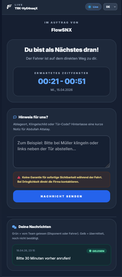FlowSNX Livelink