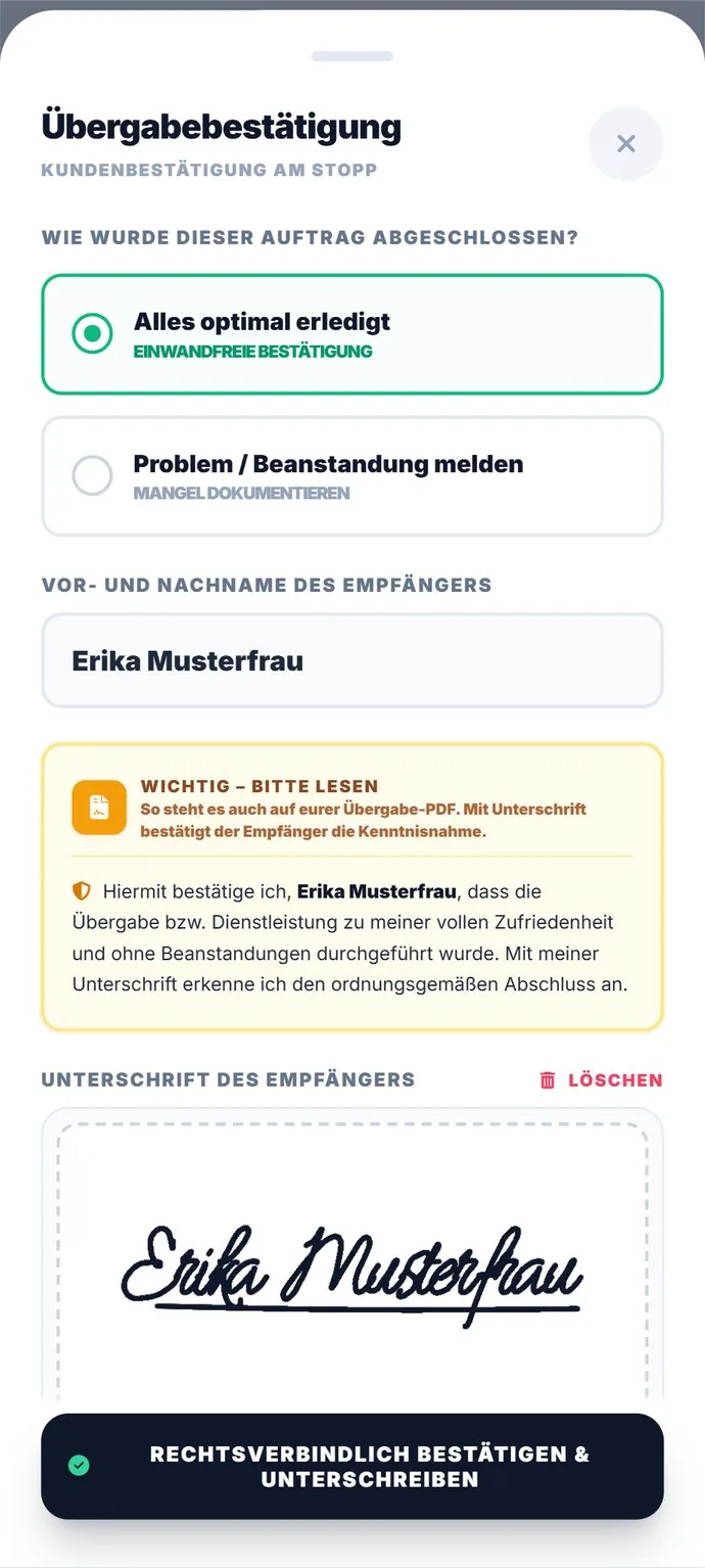 Digitale Unterschrift