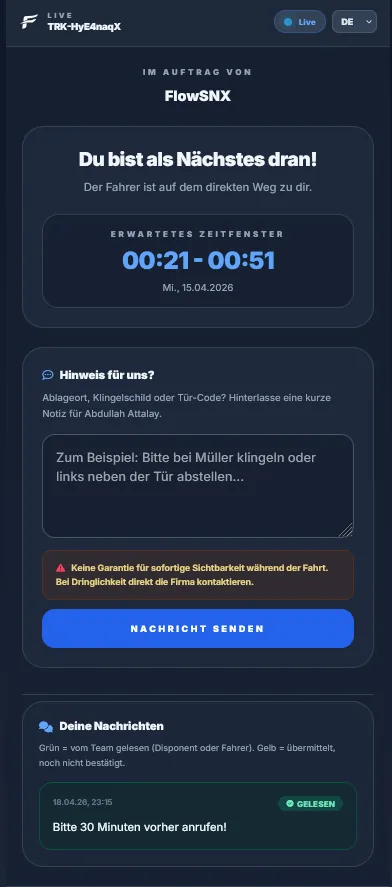 FlowSNX Livelink